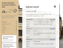 Tablet Screenshot of maticni.cz